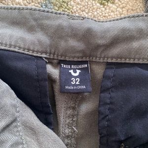 Cargo jeans.  Loose fit True Religion